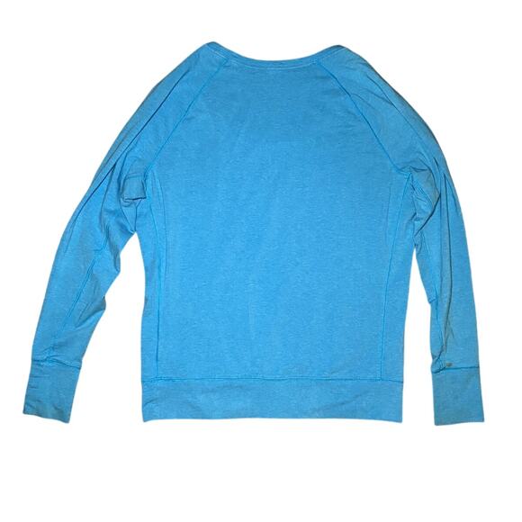 Nike Blue Oversized Dri-FIT Sweatshirt - Women's - Picture 2 of 7